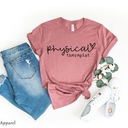 physical therapist, physical therapy, physical therapy shirt, pt shirt, pt gift, physiotherapy gift ideas