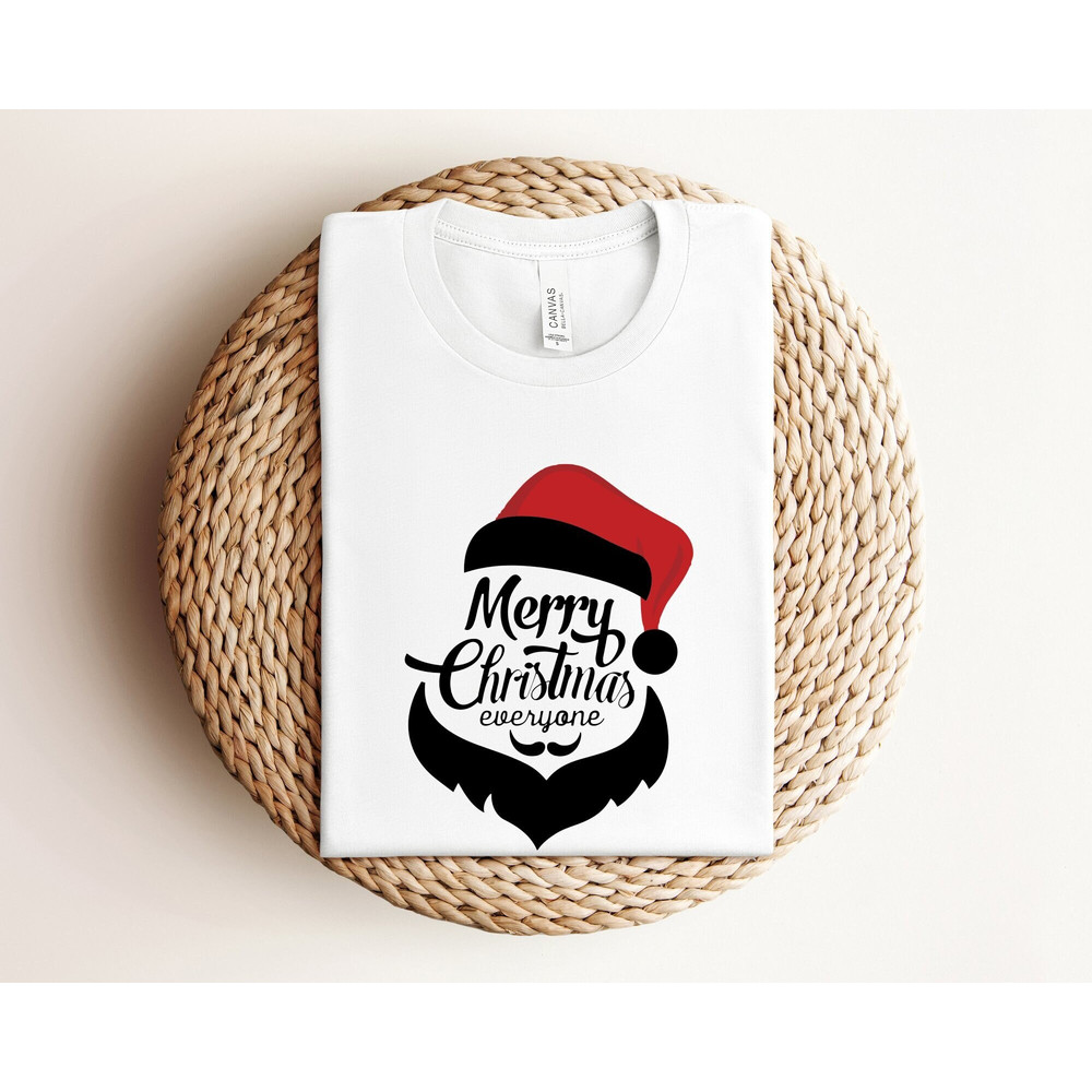 Merry Christmas Everyone Shirt, Christmas Family Shirt, Christmas Gift, Christmas Shirt, Holiday Shirt, Xmas Shirt, Family Christmas Shirt.jpg