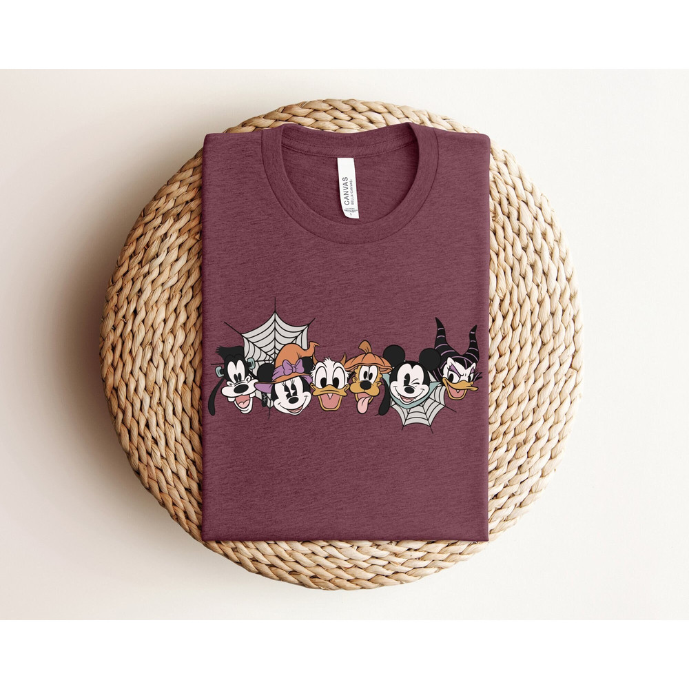 Mickey and Friends Halloween Shirt, Spooky Mickey Shirt, Disney Halloween Shirt, Mickey Boo Halloween Shirt, Disney Halloween Family Shirts.jpg