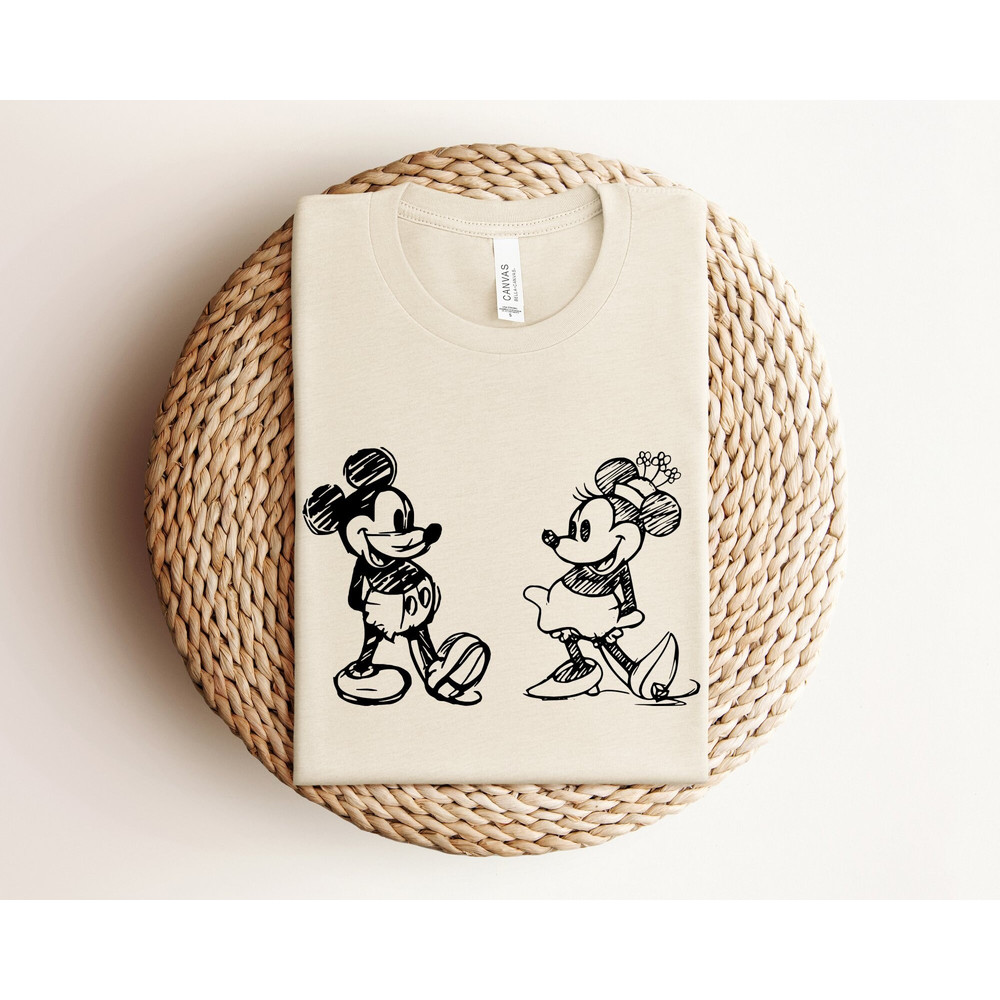 Mickey Sketch Disney Shirts, Mickey Ears Shirt, Toddler Birthday Shirt, Disney Gift for Kids, Disneyworld Shirts Family, Disneyland Shirt.jpg