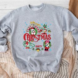 mickeys very merry christmas party sweatshirt, disney christmas sweatshirt, mickey mouse tea cup sweatshirt, mickey chri
