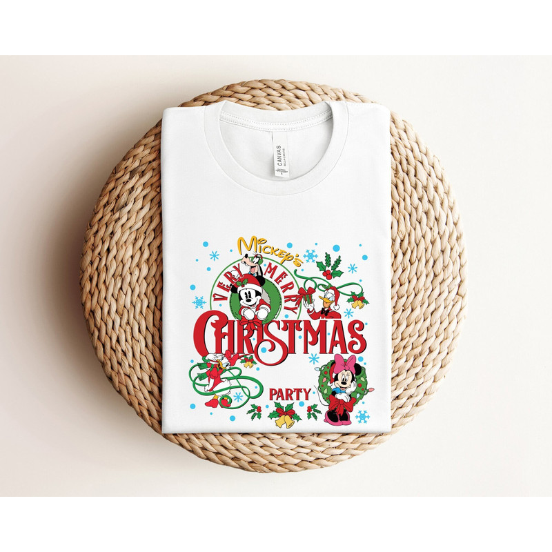 Mickey's Very Mery Christmas Party Shirt, Minnie Mickey Merry Christmas Shirt, Christmas Mickey And Minnie Shirt, Disney Christmas Shirt.jpg
