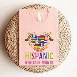 national hispanic, heritage month shirt, spanish shirt, mexican shirt women, latina power shirts, latin countries flag c