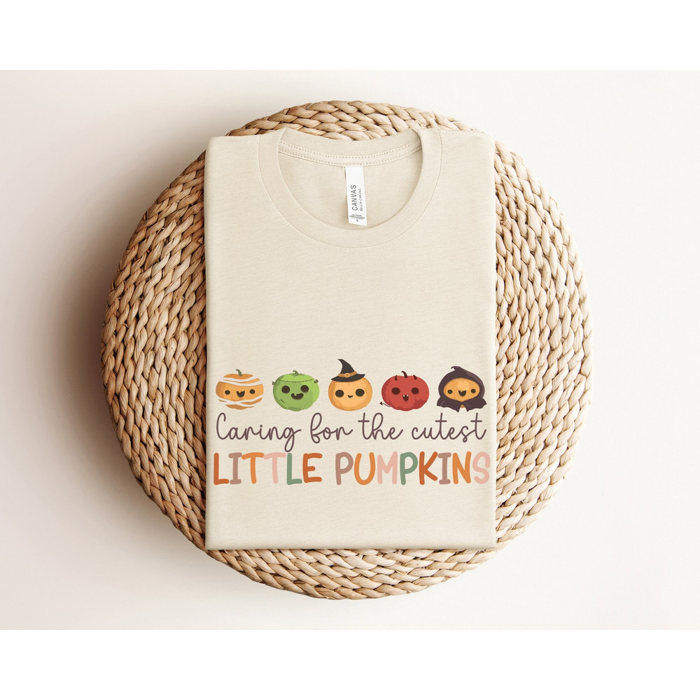 NICU Nurse Halloween Shirt, Neonatal ICU Fall Nurse Shirt, Cutest Pumpkins Mother Baby Nurse Shirt, Spooky Doula Shirt, NICU Student Gift.jpg