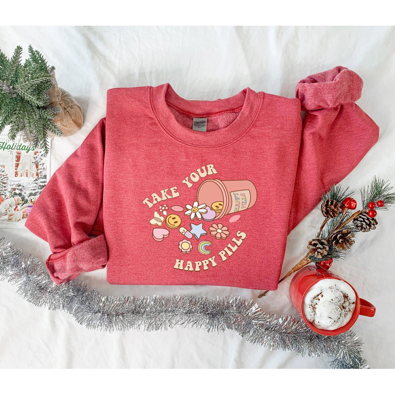 Nurse Sweatshirt, Medicine Sweatshirt, Anti-Depressant Hoodie, Happy Pills Sweatshirt, Nursing Humor, Funny Doctor Sweatshirt,It's Your Meds.jpg