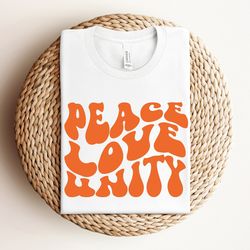 peace love unity shirt, unity day shirt, bullying awareness shirt, end bullying shirt, anti bullying shirt, be kind shir