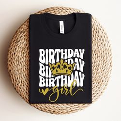 princess birthday girl shirt, princess birthday party shirt, girl birthday shirt, happy birthday, princess toddler shirt