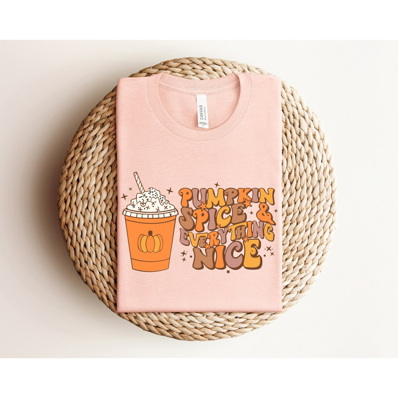 Pumpkin Spice and Everything Nice Shirt, Retro Fall Shirt, Pumpkin Spice Shirt, Cute Fall Shirt, Retro Pumpkin Season Shirt, Autumn Shirts.jpg