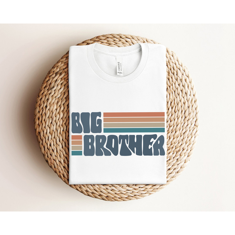 Retro Big Brother Shirt, Boys Sibling Shirt, Vintage Big Brother Gift, Baby Announcement, Big Brother Shirt, Retro Pregnancy Announcement.jpg