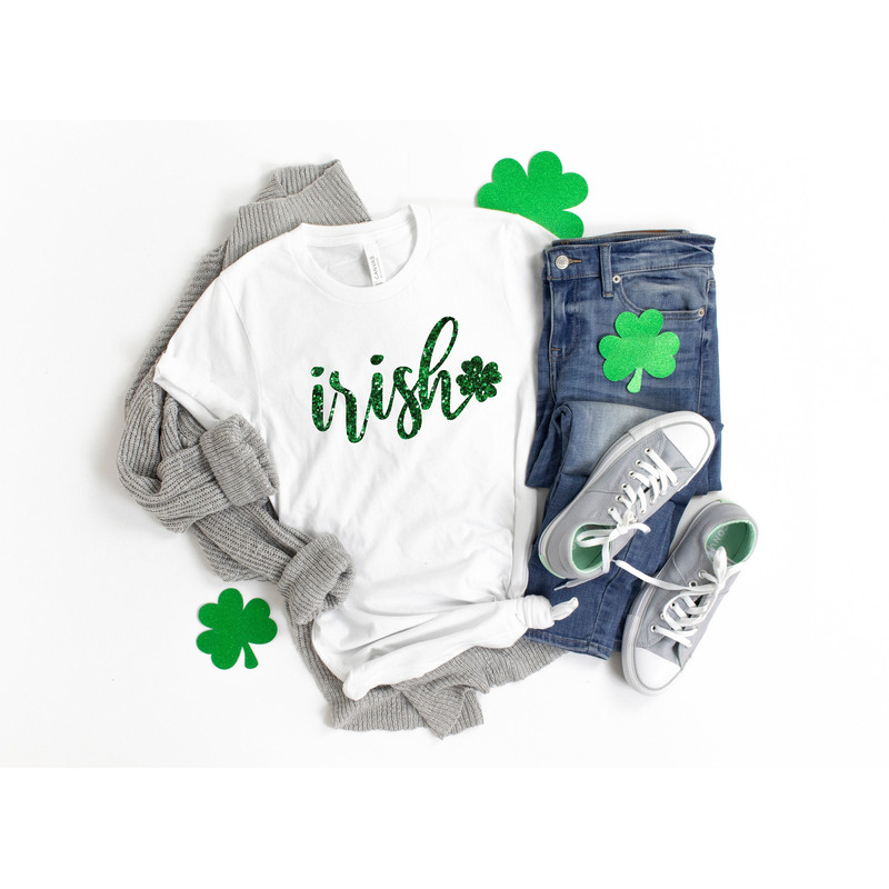 Irish Shirt, St. Patrick's Day Shirt, St. Patrick's Day T-Shirt for Women, St. Patrick's Shirt for Men, Luck of the Irish, Shamrock Shirt.jpg