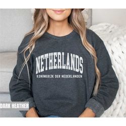 netherlands sweatshirt, netherlands hoodie amsterdam sweatshirt, gift souvenir netherlands soccer fan game vacation hood