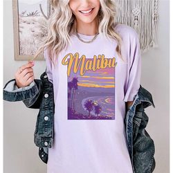 malibu shirt, comfort colors malibu california shirt, malibu gift, beach group shirts travel gift tee, the bu shirt, mal