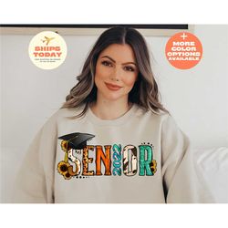 senior 2022 shirt, graduation sweater, senior hoodie, graduation gift, college sweatshirt, graduated gift, 2022 senior g