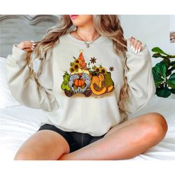 fall gnome shirt, fall shirt, thanksgiving gnome shirt, pumpkin shirt, autumn shirt, cute fall shirt, fall pumpkin shirt