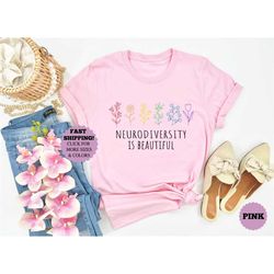 neurodiversity shirt, autism awareness shirt, autistic pride shirt, autism daddy and mom shirt, autism shirt, rainbow ne