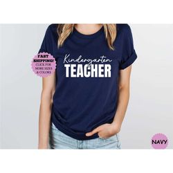 kindergarten teacher shirt, kindergarten teacher gift tee, hello kindergarten teacher tee, teacher appreciation shirt, b