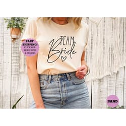 team bride shirts, bride shirt, bachelorette party shirts, bridesmaid tee, bridesmaid proposal gift, bachelorette shirt,