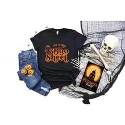 boo shirt, this is some boo sheet shirt, halloween sweatshirt, boo sheet shirt, halloween party shirt, women halloween s