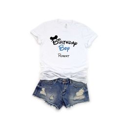 disney birthday shirt, birthday boy disney shirt, birthday gift shirt, disneyland trip t-shirt, disney birthday party sh