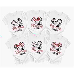 disney birthday girl shirt, minnie birthday squad, disney squad shirt, birthday shirts for women, birthday crew shirt, d