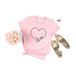 love with heart shirt, love tee, shirt gift for love, cute woman tshirt, love woman t-shirt, love t shirt, shirt for wom