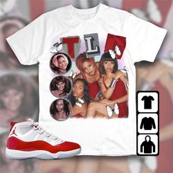 jordan 11 cherry unisex t-shirt, tee, sweatshirt, hoodie, tlc 90s, shirt to match sneaker