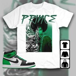 jordan 1 celtic lucky green unisex t-shirt, tee, sweatshirt, hoodie, prince signature, shirt to match sneaker