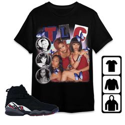 jordan 8 playoffs unisex t-shirt, tee, sweatshirt, hoodie, tlc 90s, shirt to match sneaker