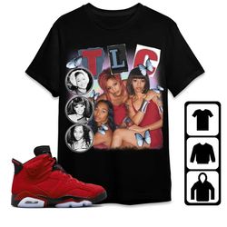jordan 6 toro bravo unisex t-shirt, tee, sweatshirt, hoodie, tlc 90s, shirt to match 6s toro red raging bull