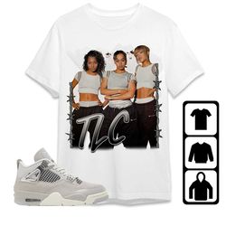 jordan 4 frozen moments unisex t-shirt, tee, sweatshirt, hoodie, tlc band, shirt to match sneaker