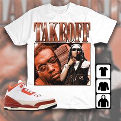 jordan 3 mars stone unisex t-shirt, tee, sweatshirt, hoodie, takeoff, shirt to match sneaker