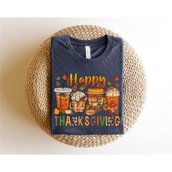 thanksgiving coffee sweatshirt, coffee shirt, pumpkin shirt, cute thanksgiving tee, happy thanksgiving shirt, hello fall