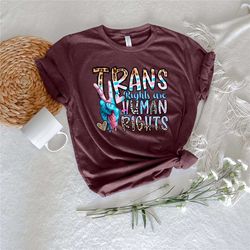 trans rights are human rights shirt,equal rights,pride shirt,lgbt shirt,social justice,human rights,lgbtq shirt,gay fest