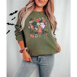 trick or treat shirt, halloween party sweatshirt, funny hallowen shirt, halloween trick-or-treat, halloween boo sweatshi