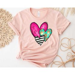 heart shirt of valentine's day, heart shirt, valentine's day gift for women, teacher valentine's day gift, cute valentin