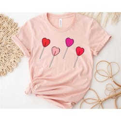 valentine's day shirt, lollipop valentines design shirt, valentine's day gift for lover, valentine's day shirt, mignon t