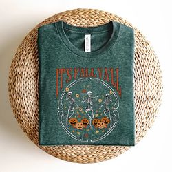 it's fall ya'll shirt, dancing skeleton shirt, hello fall shirt, thanksgiving sweatshirt, thanksgiving shirt for woman