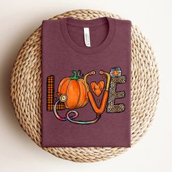 love thanksgiving shirt, thanksgiving nurse shirt, leopard love shirt, thanksgiving sweatshirt, thanksgiving vibes shirt