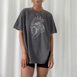 chicken mama shirt, womens chicken shirt, chicken mom t-shirt, farm animal tee shirt, pepper comfort colors shirt