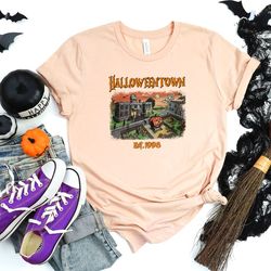 vintage halloween town est 1998 sweatshirt, halloweentown sweatshirt, pumpkin halloweentown shirt