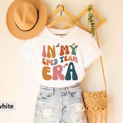 in my sped team era t-shirt, retro back to school gift for sped teacher team tee, gift for special education shirt