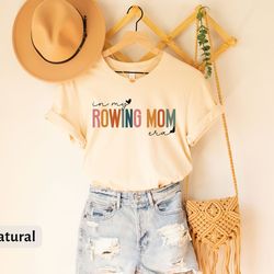rowing mom t-shirt, rowing mom gift tee, gift for rowing mom, rowing shirt, rowing gift, rowing t-shirt