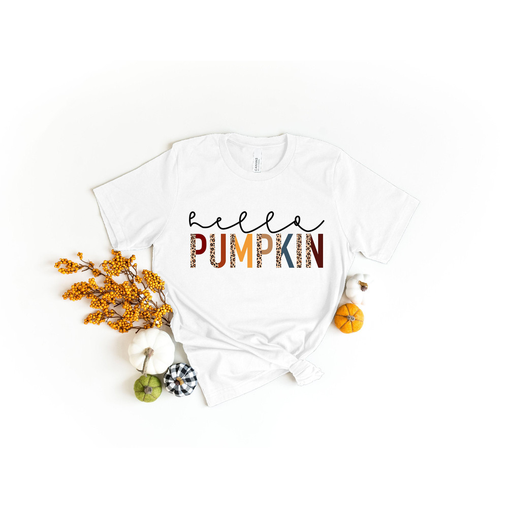 Hello Pumpkin Shirt, Fall Vibes Shirt, Peace Love Thanksgiving Shirt,Family Thanksgiving Shirt, Happy Fall Y'All, Thanksgiving Dinner Shirt 2.jpg