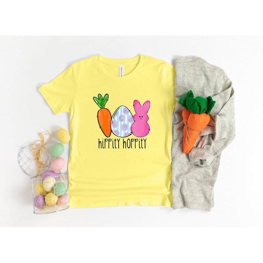 Hippity Hoppity Easter Shirt, Easter Gnomes Cute Bunny Shirt, Gnomes Easter Shirt, Bunny With Glasses Shirt, Easter Shirt,Easter Tee.jpg