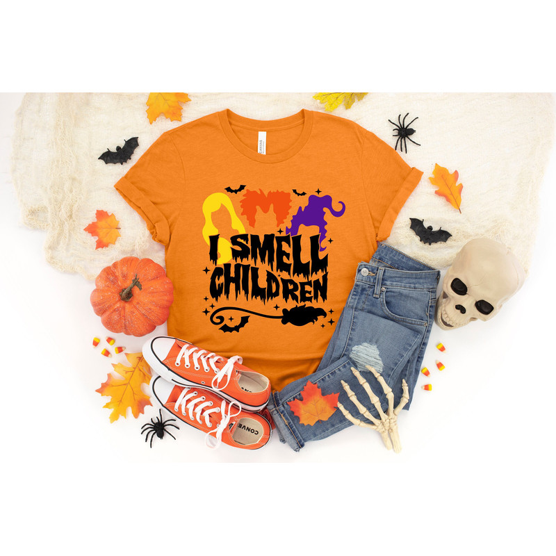 I Smell A Child, I Smell Children Shirt,A Bunch Of Hocus Pocus Shirt, Hocus Pocus Shirt, Sanderson Sister Shirts, Funny Halloween Shirt 1.jpg