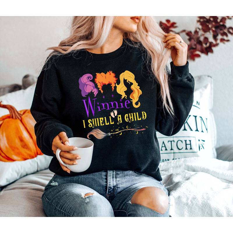 I Smell Children Shirt, A Bunch Of Hocus Pocus Shirt, Hocus Pocus Shirt, I Smell Children, Sanderson Sister Shirts, Funny Halloween Shirt 1.jpg