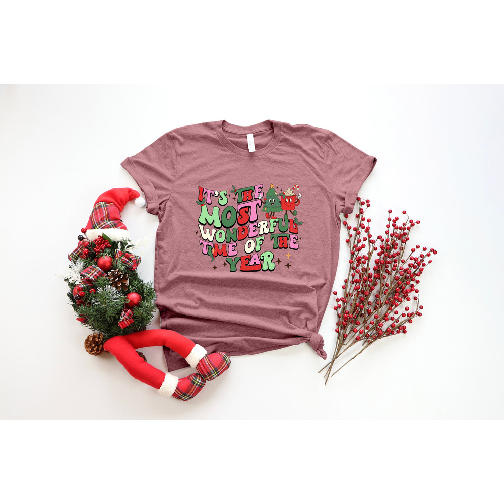 It's The Most Wonderful Time Of The Year Shirt, Christmas Shirt, Gift For Christmas, Family Christmas Shirts, Xmas shirt, Christmas T-Shirt.jpg