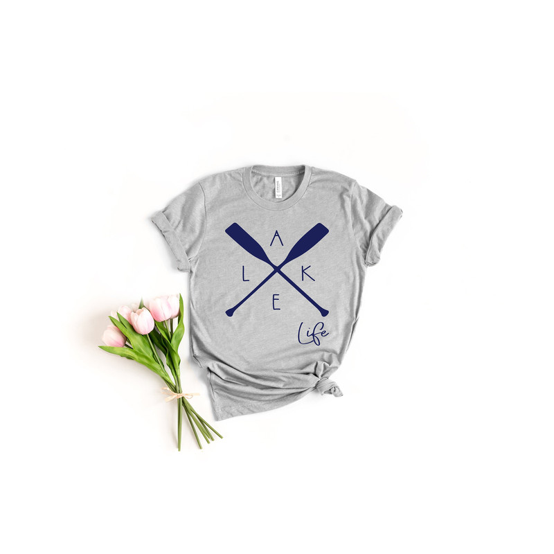 Lake Life Shirt, Lake Shirt, Gift for Travel Lover, Gift for Adventurer, Vacation Shirts, Gift for Her, Camper Shirt, Lake Vibes,On The Lake.jpg