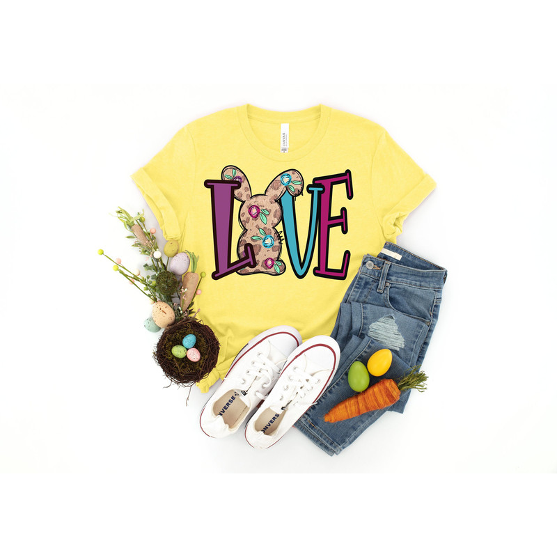 LOVE Easter Shirt , Chillin With My Peeps, Hip Hop Happy Easter Shirt, Gnomes Easter Shirt, Bunny With Glasses Shirt, Kids Easter,Easter Tee.jpg