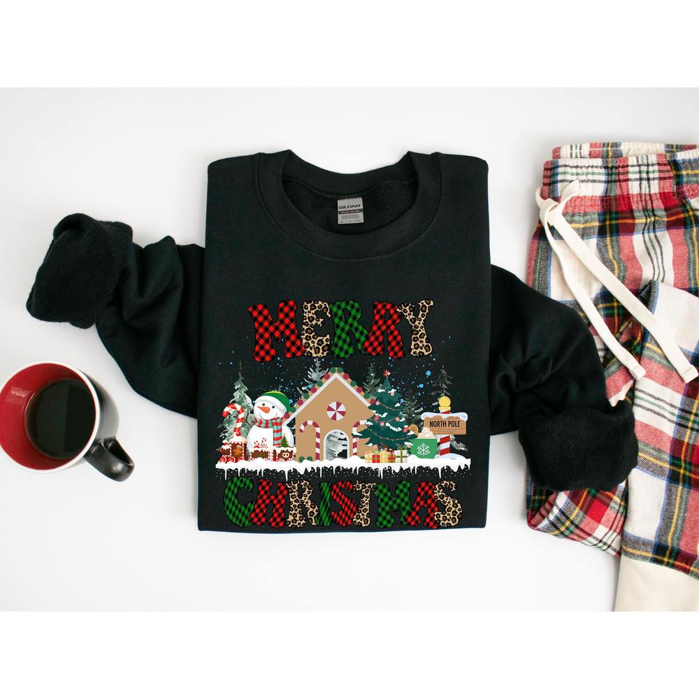 Merry Christmas Sweatshirt, Christmas Shirts, Cute Winter Sweater, Christmas Shirt for Women, Christmas Crewneck Sweatshirt, Holiday Sweater.jpg